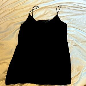 Black velvet never worn tank